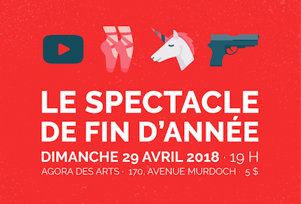 Le spectacle de fin d'année de l'École de Théâtre Le Repère